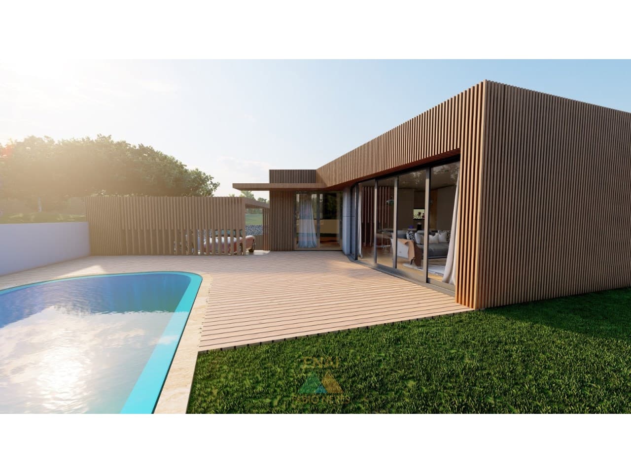 Projeto novo T3 - em construção de madeira