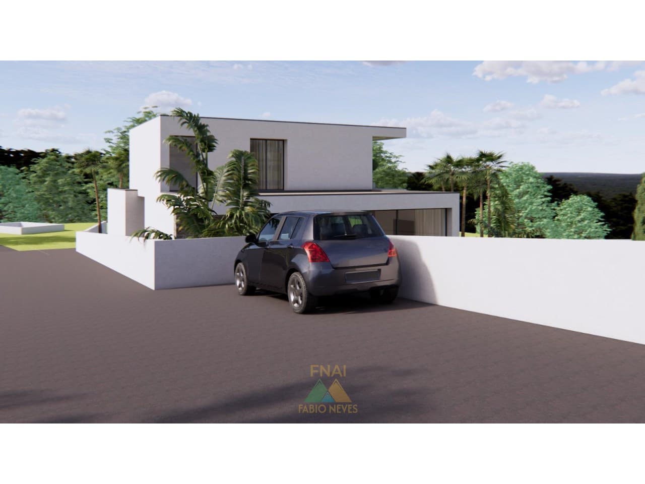 House under construction - Gondufe
