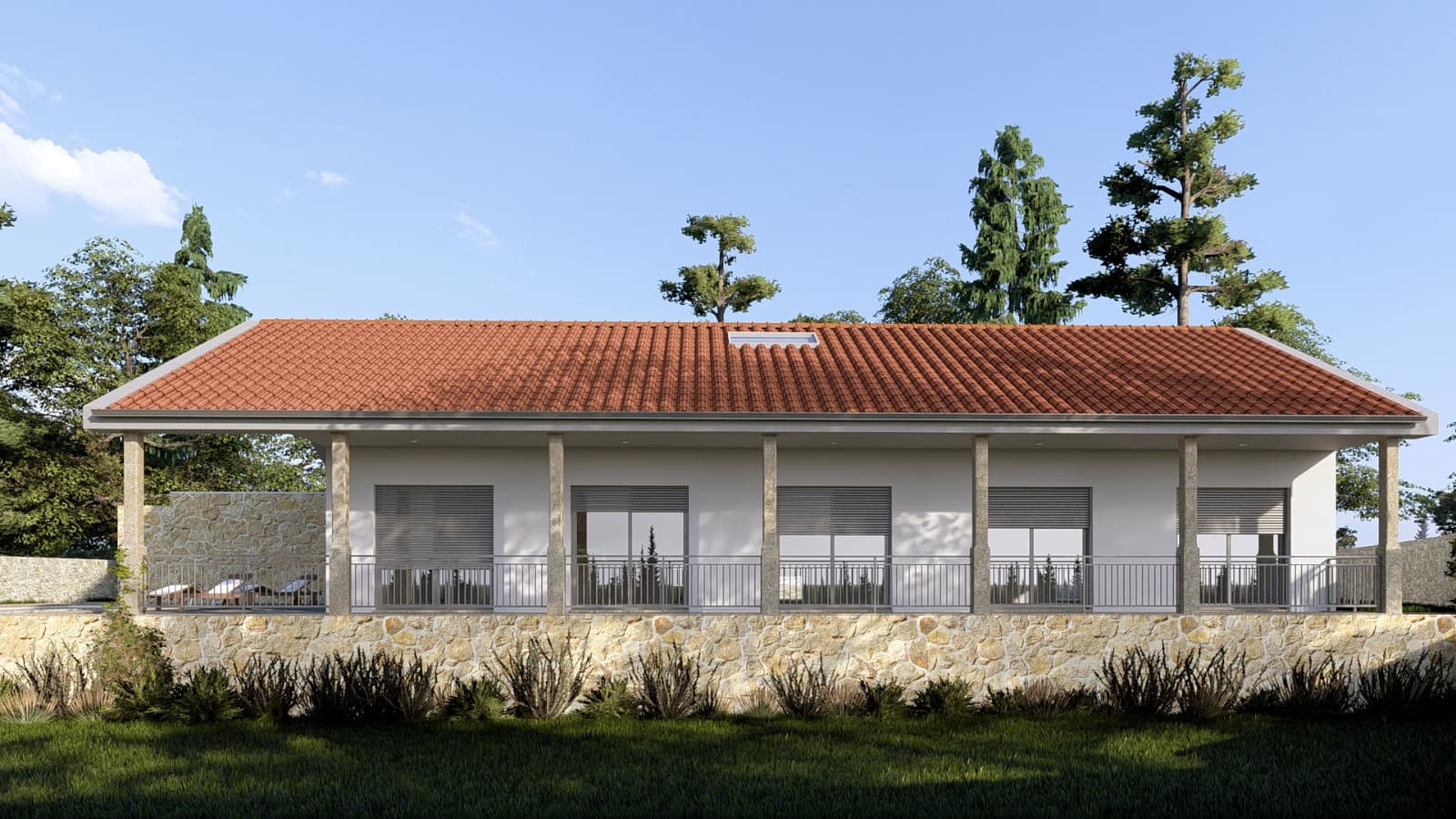 Single-story T3+1 house, new construction