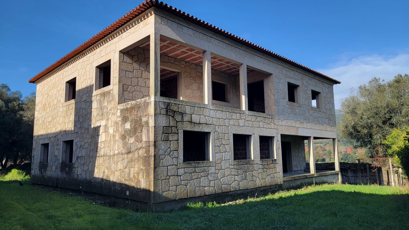 Traditional stone house