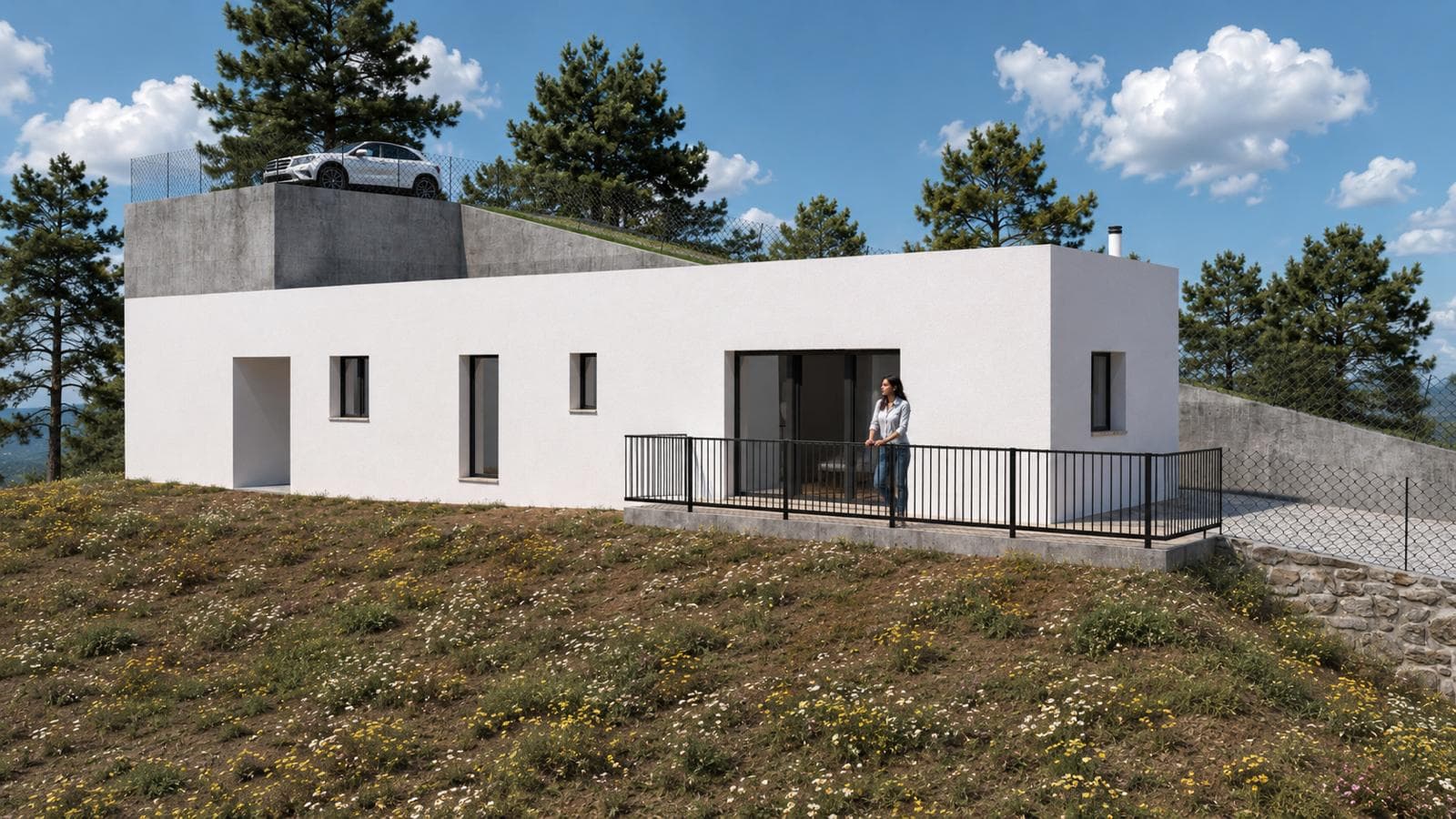 Terreno com projeto aprovado - Refoios do Lima